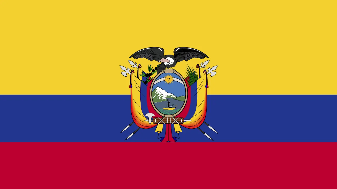 Ecuador animated flag