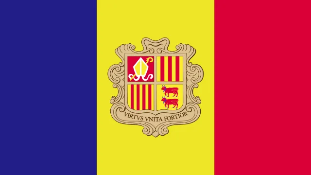 Andorra animated flag