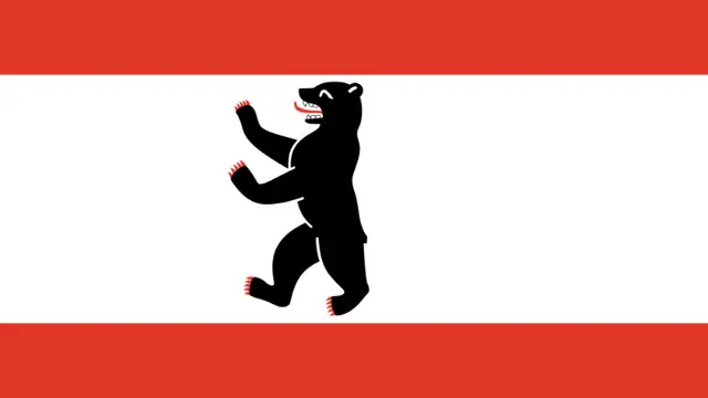 Berlin animated flag