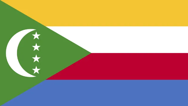 Comoros animated flag
