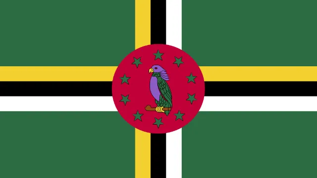 Dominica animated flag