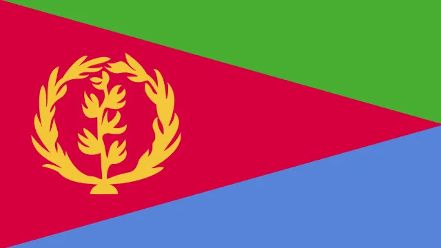 Eritrea animated flag