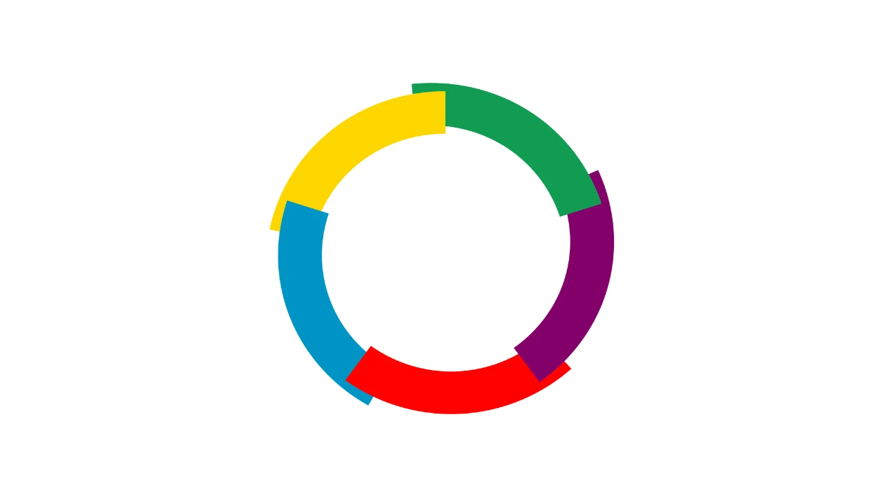 Frankophonie animated flag