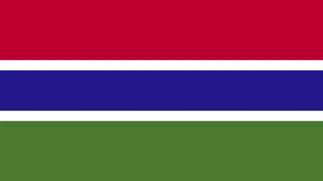 Gambia animated flag