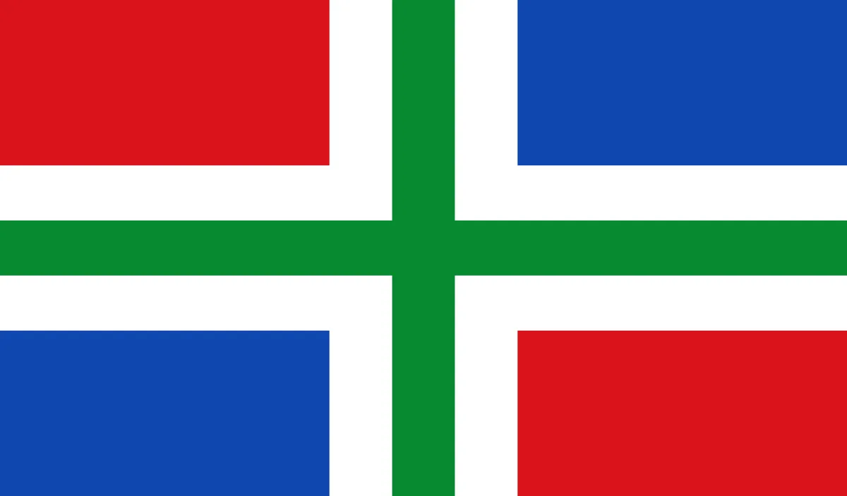 Groningen animated flag