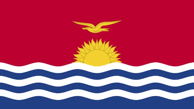 Kiribati animated flag