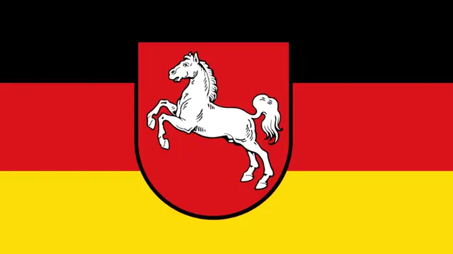 Lower Saxony animated flag