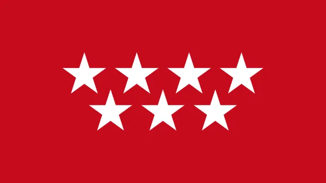 Madrid animated flag