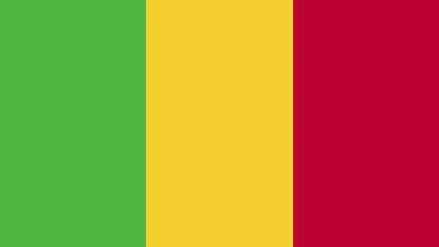 Mali animated flag