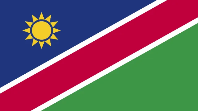 Namibia animated flag