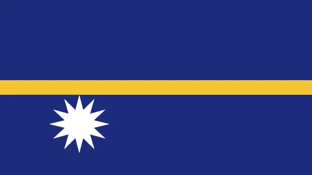 Nauru animated flag