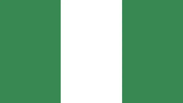 Nigeria animated flag