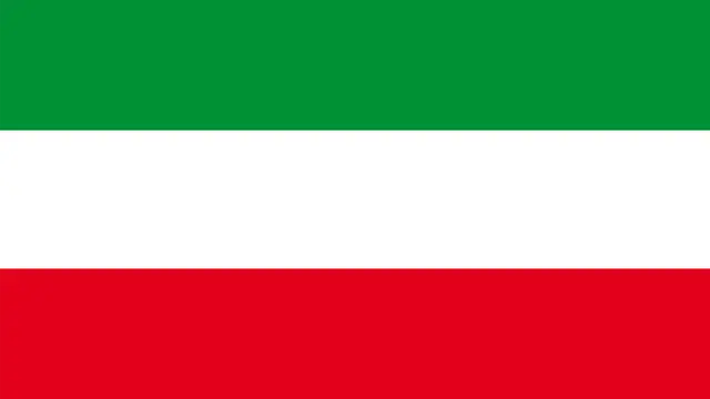 North Rhine-Westphalia animated flag