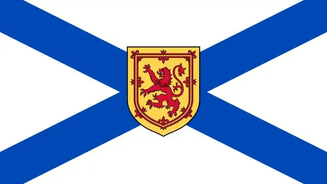 Nova Scotia animated flag