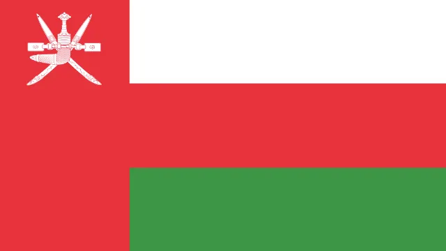 Oman animated flag