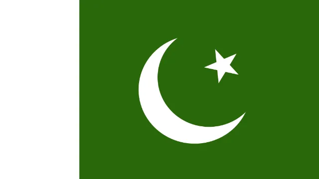 Pakistan animated flag