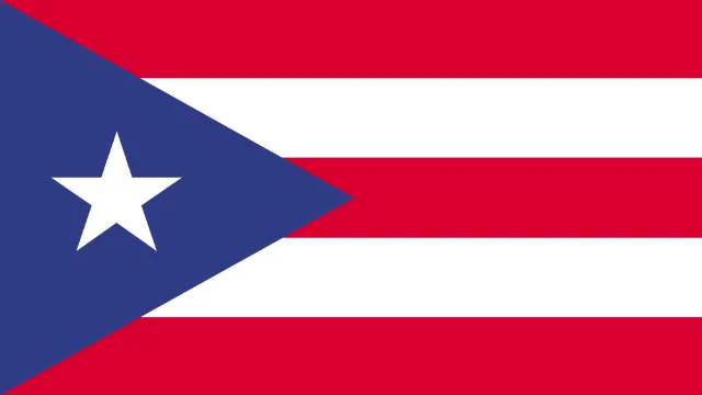 Puerto Rico animated flag