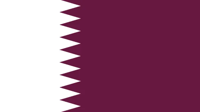Qatar animated flag