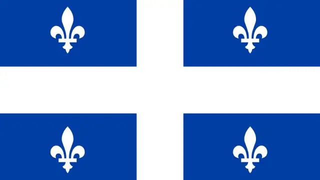 Quebec animated flag