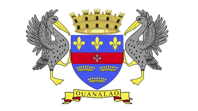 Saint Barthelemy animated flag