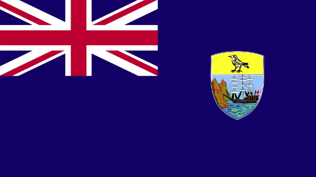 Saint Helena animated flag