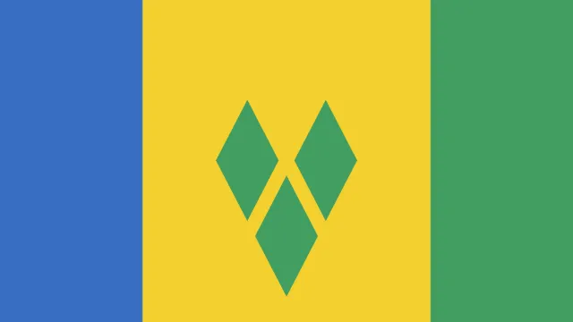 Saint Vincent and the Grenadines animated flag