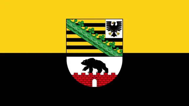 Saxony-Anhalt animated flag