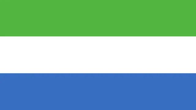 Sierra Leone animated flag