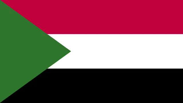 Sudan animated flag