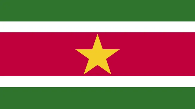 Suriname animated flag