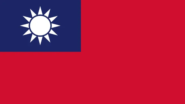 Taiwan animated flag