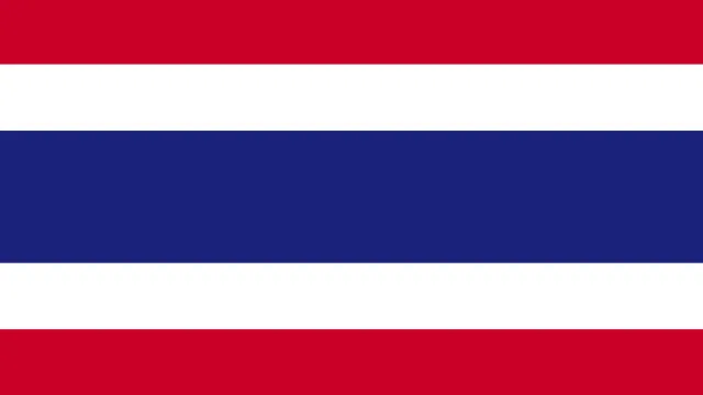 Thailand animated flag
