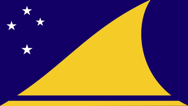 Tokelau animated flag