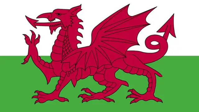 Wales animated flag