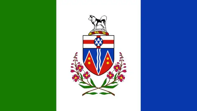 Yukon animated flag